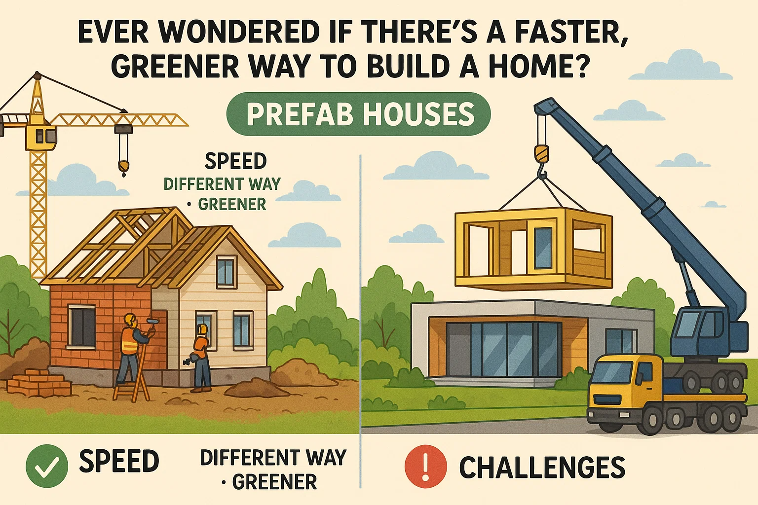 Advantage and disadvantage of prefab house